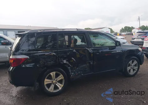 2008 Toyota Highlander Sport из США, поврежденный, VIN JTEES43A182021107